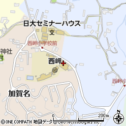 千葉県館山市加賀名485-2周辺の地図