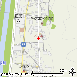 松ノ本周辺の地図