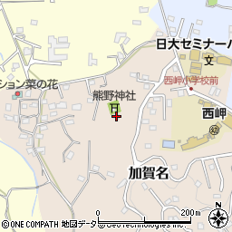 千葉県館山市加賀名56周辺の地図