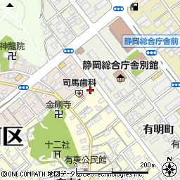 ニチアス株式会社静岡支店　工事課周辺の地図