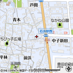 愛知県知多郡東浦町石浜青木4周辺の地図