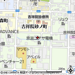 京都府京都市南区吉祥院観音堂町7周辺の地図