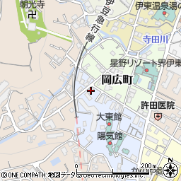 伊東動物愛護病院周辺の地図