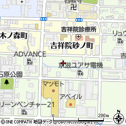京都府京都市南区吉祥院観音堂町4周辺の地図