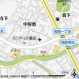 デイサービスつばさ周辺の地図