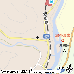 愛知県新城市豊岡地蔵元周辺の地図