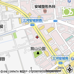 明光義塾　三河安城教室周辺の地図