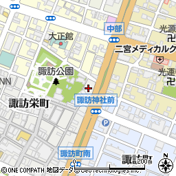 三重県四日市市諏訪栄町22-35周辺の地図