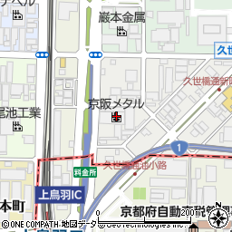 京阪メタル株式会社周辺の地図