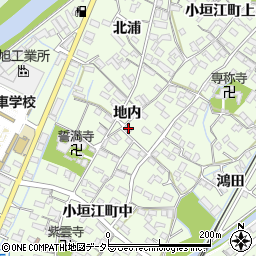 愛知県刈谷市小垣江町地内69-4周辺の地図