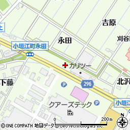 愛知県刈谷市小垣江町永田47周辺の地図