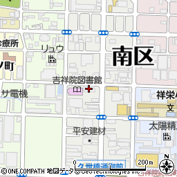 福井近畿クボタ京都営業所周辺の地図