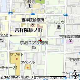 京都府京都市南区吉祥院観音堂町8周辺の地図