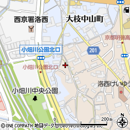 京都府京都市西京区大枝東長町1-347周辺の地図