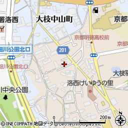 京都府京都市西京区大枝東長町1-542周辺の地図