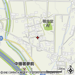 兵庫県姫路市夢前町前之庄3452周辺の地図