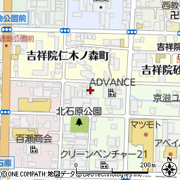 京都府京都市南区吉祥院石原堂ノ後町4周辺の地図