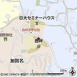 千葉県館山市加賀名485周辺の地図