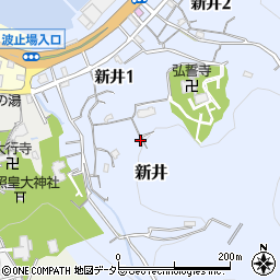 静岡県伊東市新井133周辺の地図