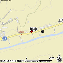 愛知県岡崎市須淵町周辺の地図