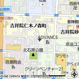 近江鉄道株式会社　京都営業所周辺の地図