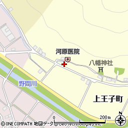 兵庫県西脇市上王子町186周辺の地図