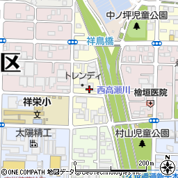 京都府京都市南区吉祥院稲葉町20周辺の地図