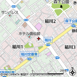 静岡帝国警備保障株式会社周辺の地図