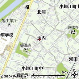 愛知県刈谷市小垣江町地内46周辺の地図