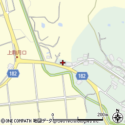 滋賀県蒲生郡日野町上駒月1666周辺の地図