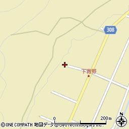 兵庫県三田市下青野105周辺の地図