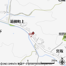 箱柳町公民館周辺の地図