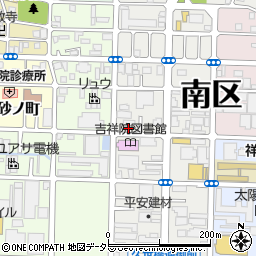京都府京都市南区吉祥院前田町13周辺の地図