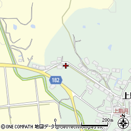 滋賀県蒲生郡日野町上駒月1645周辺の地図