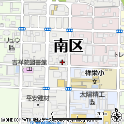 京都府京都市南区吉祥院前田町32周辺の地図