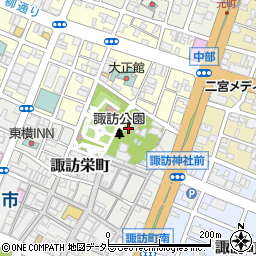 三重県四日市市諏訪栄町22周辺の地図
