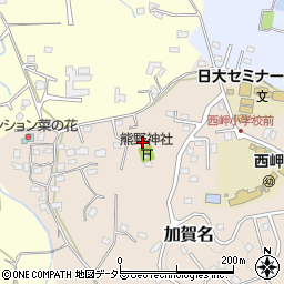 千葉県館山市加賀名57-3周辺の地図