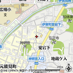愛知県岡崎市元能見町8周辺の地図
