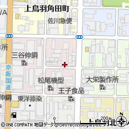 京都府京都市南区上鳥羽大柳町18周辺の地図