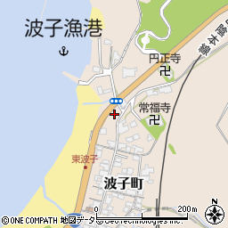 島根県江津市波子町イ-1007周辺の地図