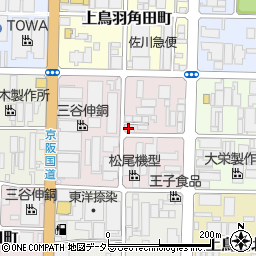 京都府京都市南区上鳥羽大柳町25周辺の地図