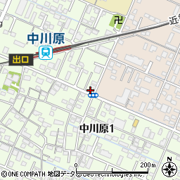 尾西商事有限会社周辺の地図