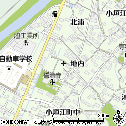 愛知県刈谷市小垣江町地内54周辺の地図
