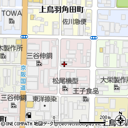 京都府京都市南区上鳥羽大柳町24周辺の地図