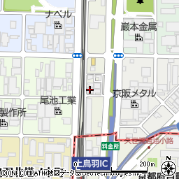 アクアクララ太陽京都流通センター周辺の地図
