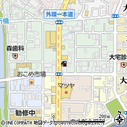 ＥＮＥＯＳ新山科ＳＳ周辺の地図