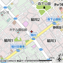 株式会社ウチダシステムズ静岡支店周辺の地図