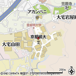 京都府京都市山科区大宅山田35周辺の地図
