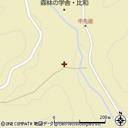 広島県庄原市比和町古頃603周辺の地図