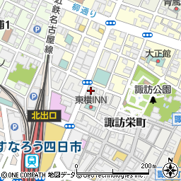 香恋周辺の地図